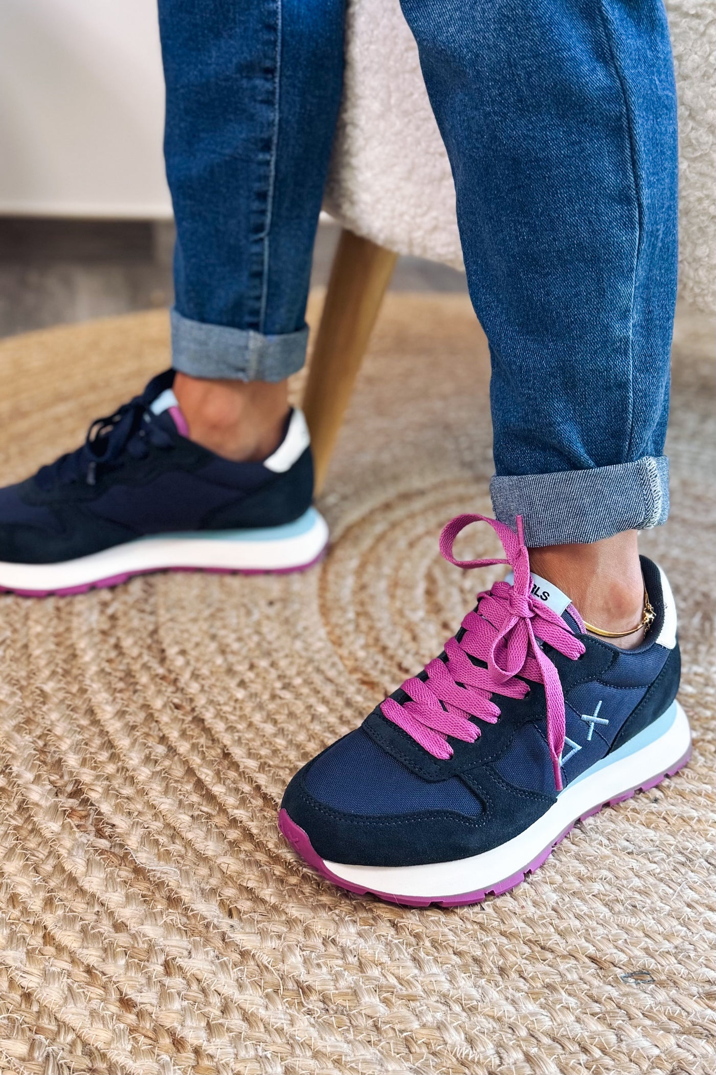 Baskets Sun68 Bleu Marine (15222107341125)