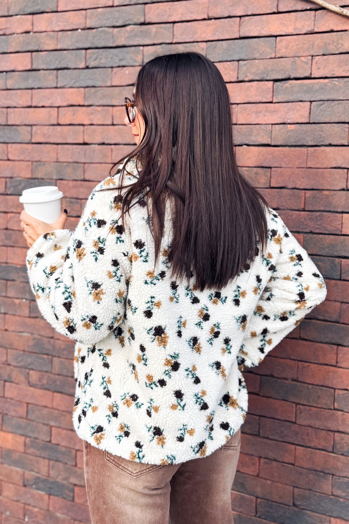 Veste Floraline Ecru