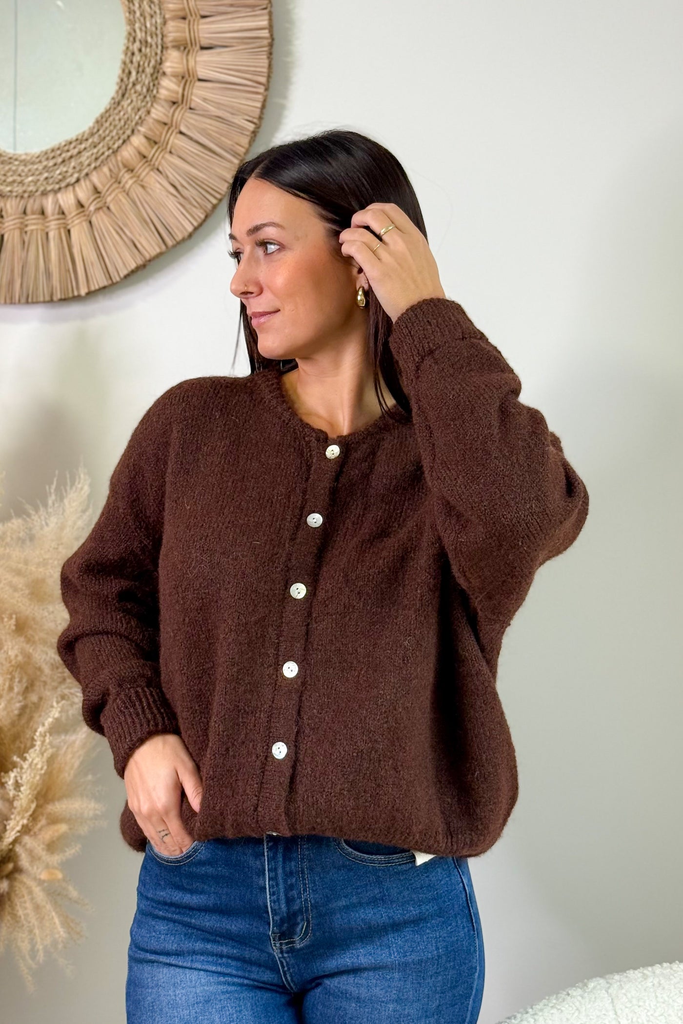 Gilet Lauréline Choco