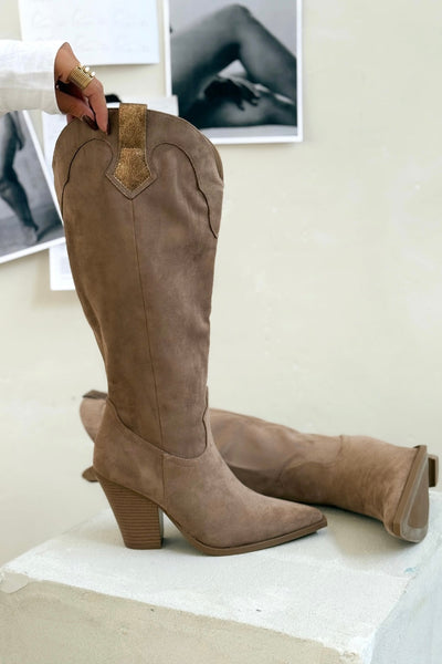 Botte Lavina Taupe Mollet XL (15318520136005)