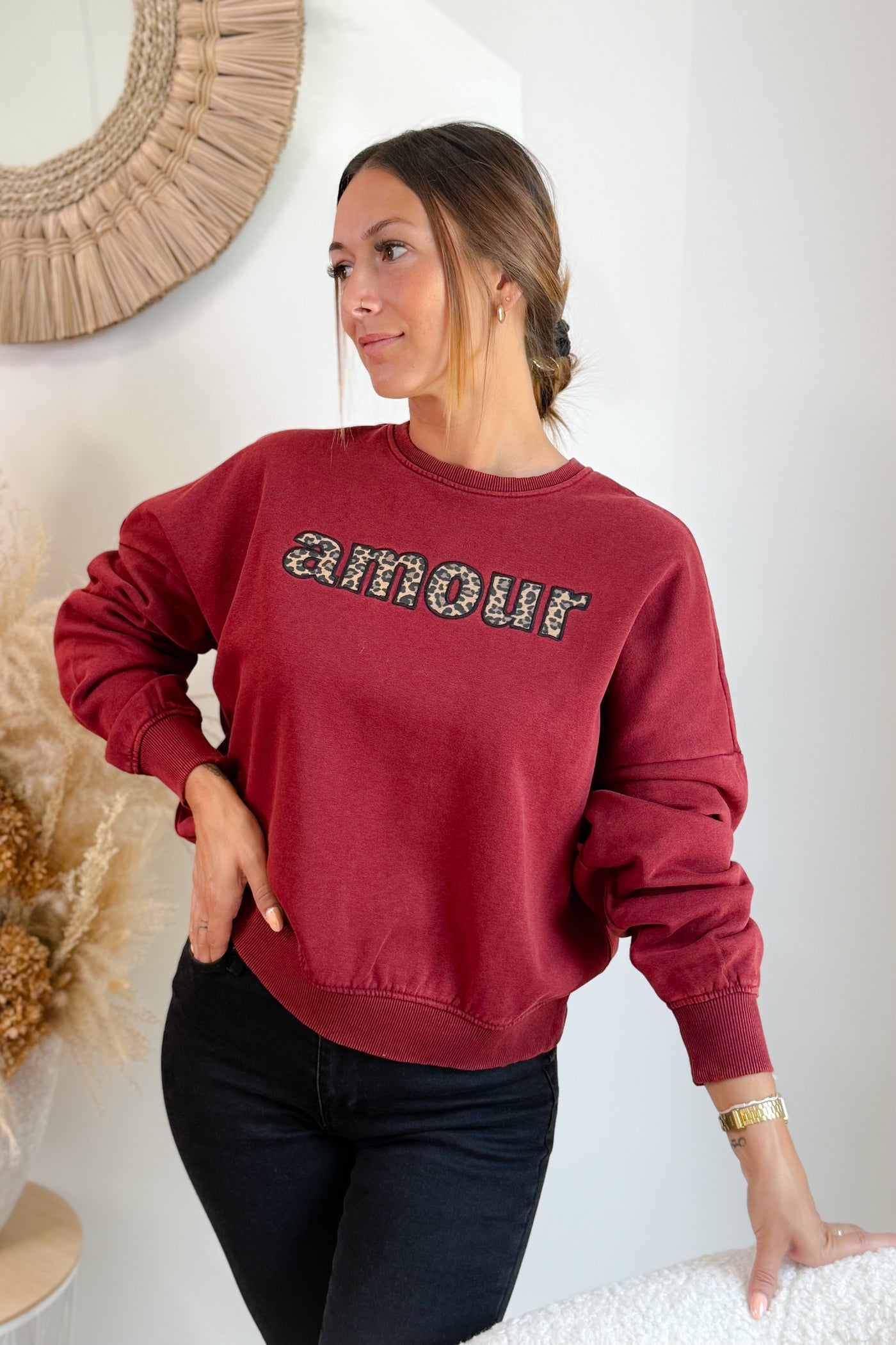 Sweat Linda Bordeaux Only (15197949002053)