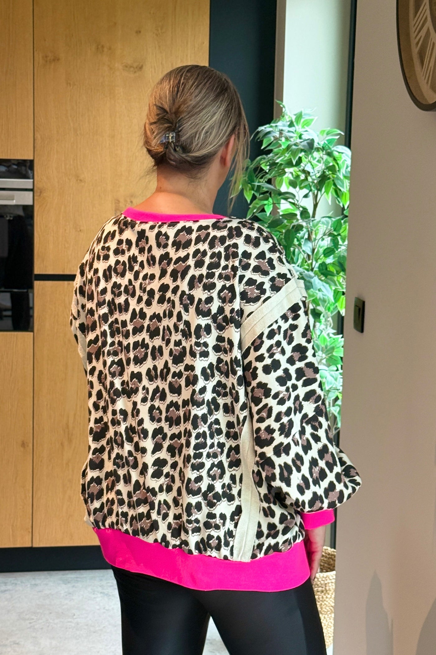 Sweat Anice Léopard Fuchsia GT