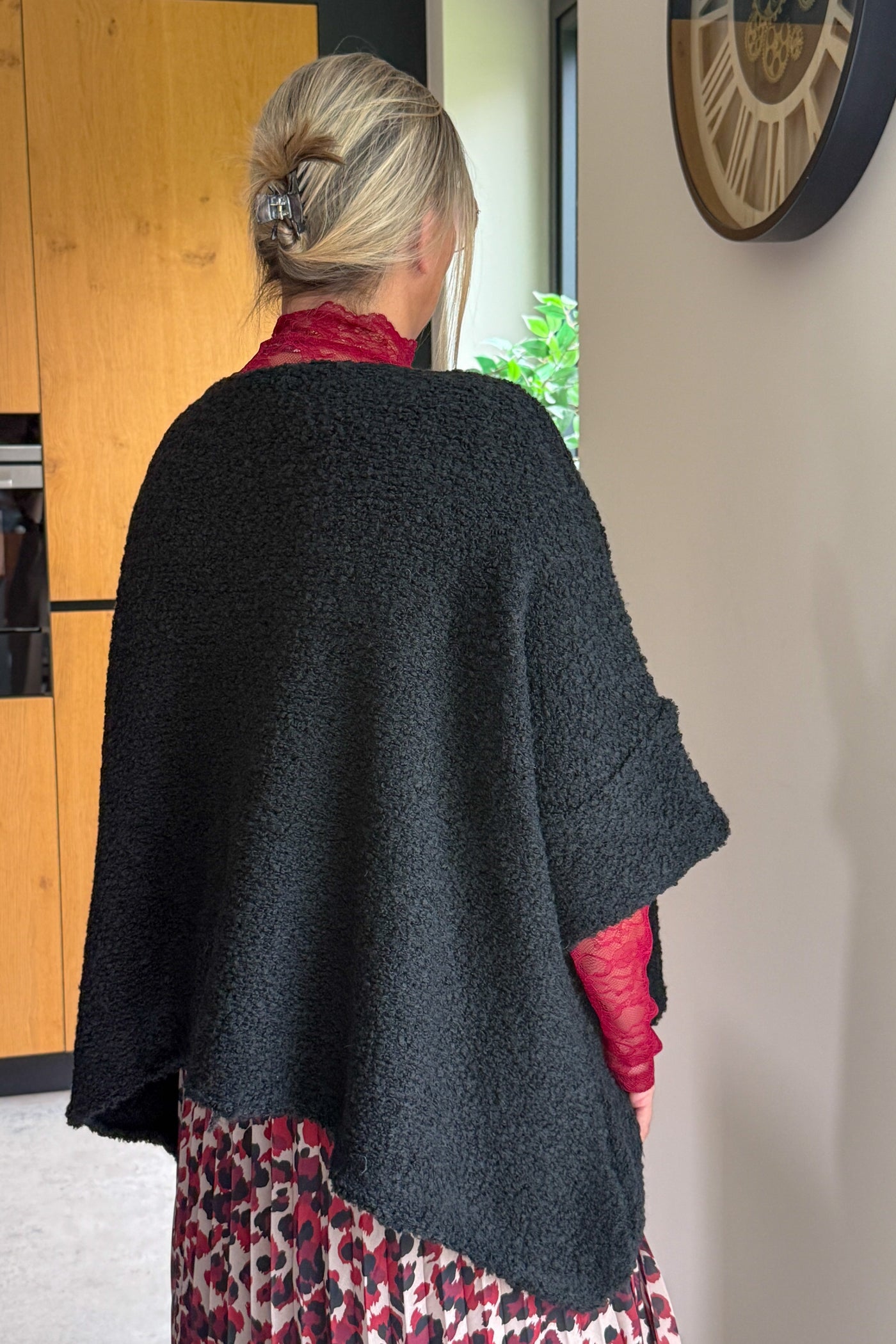 Pull Bouclette Sabine Noir GT