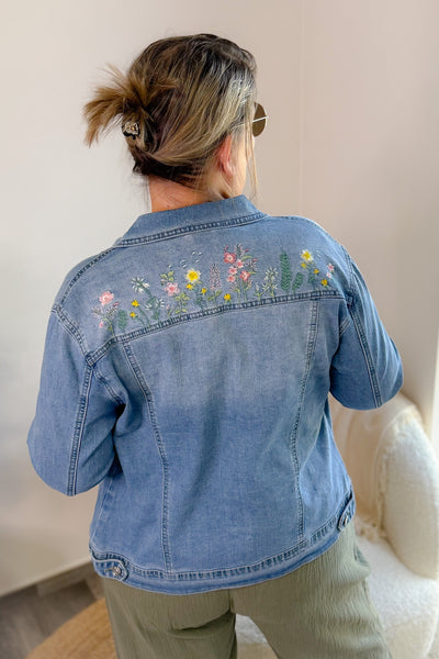 Veste en jeans Euclyde Bleu (15020359352645)