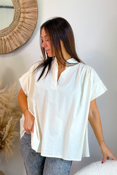 Chemise Roxanne Ecru (15297756627269)