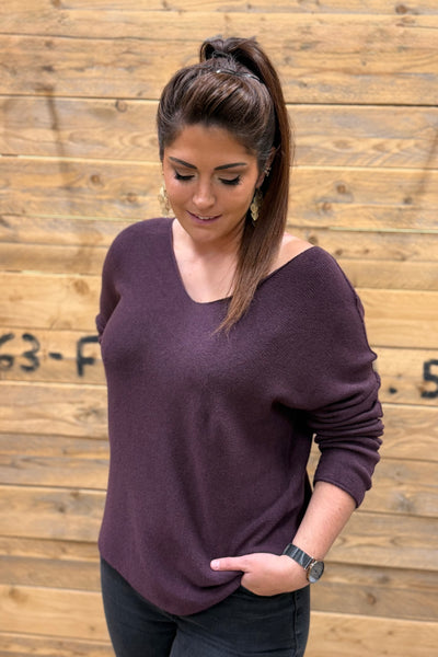 Pull Sofia Lie De Vin (15321111068997)