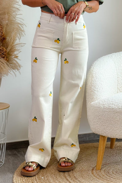 Pantalon Citronie Jaune (15126921806149) (15126924984645)