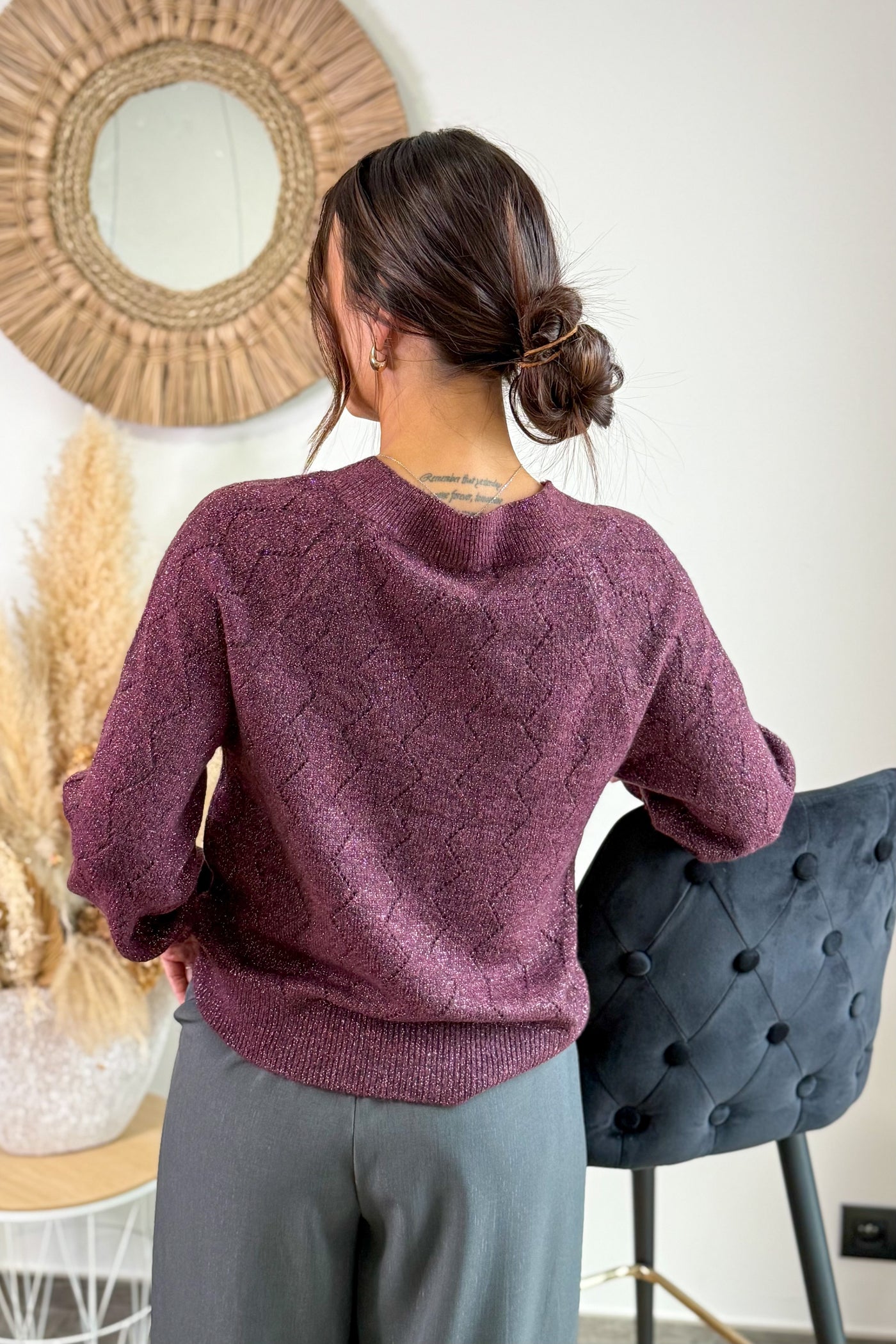 Pull Aspen Bordeaux JDY