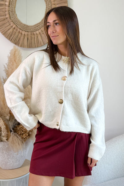 Gilet Rita Ecru (15329652474181)