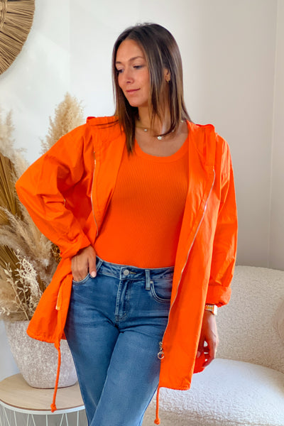 Veste coupe vent Bernardine Orange (9394852102469)