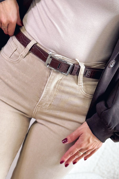 Ceinture Asta Croco Choco Only (15329580056901)