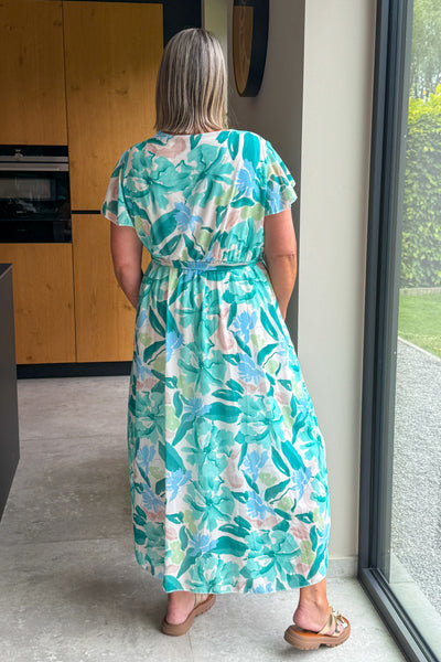 Robe Longue Lotisa Vert GT (42/48) (15078033424709)