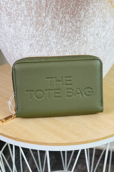 Portefeuille Tote Bag Moyen Kaki Mat (15266151039301)
