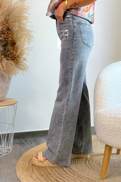 Jeans Wide Leg Y5203 Gris Délavé (15114483794245)