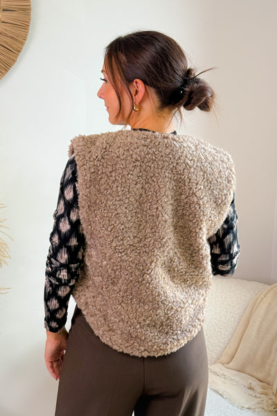 Gilet Ronda Taupe Garcia (15264212910405) (15264202916165)