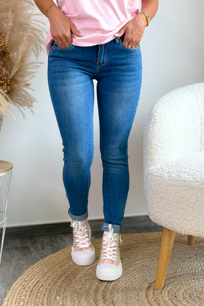 Jeans Slim Nina Carter P508-5 Bleu (15126929047877)