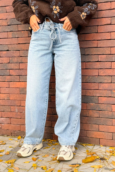 Jeans Gianna Baloon Bleu Clair Only