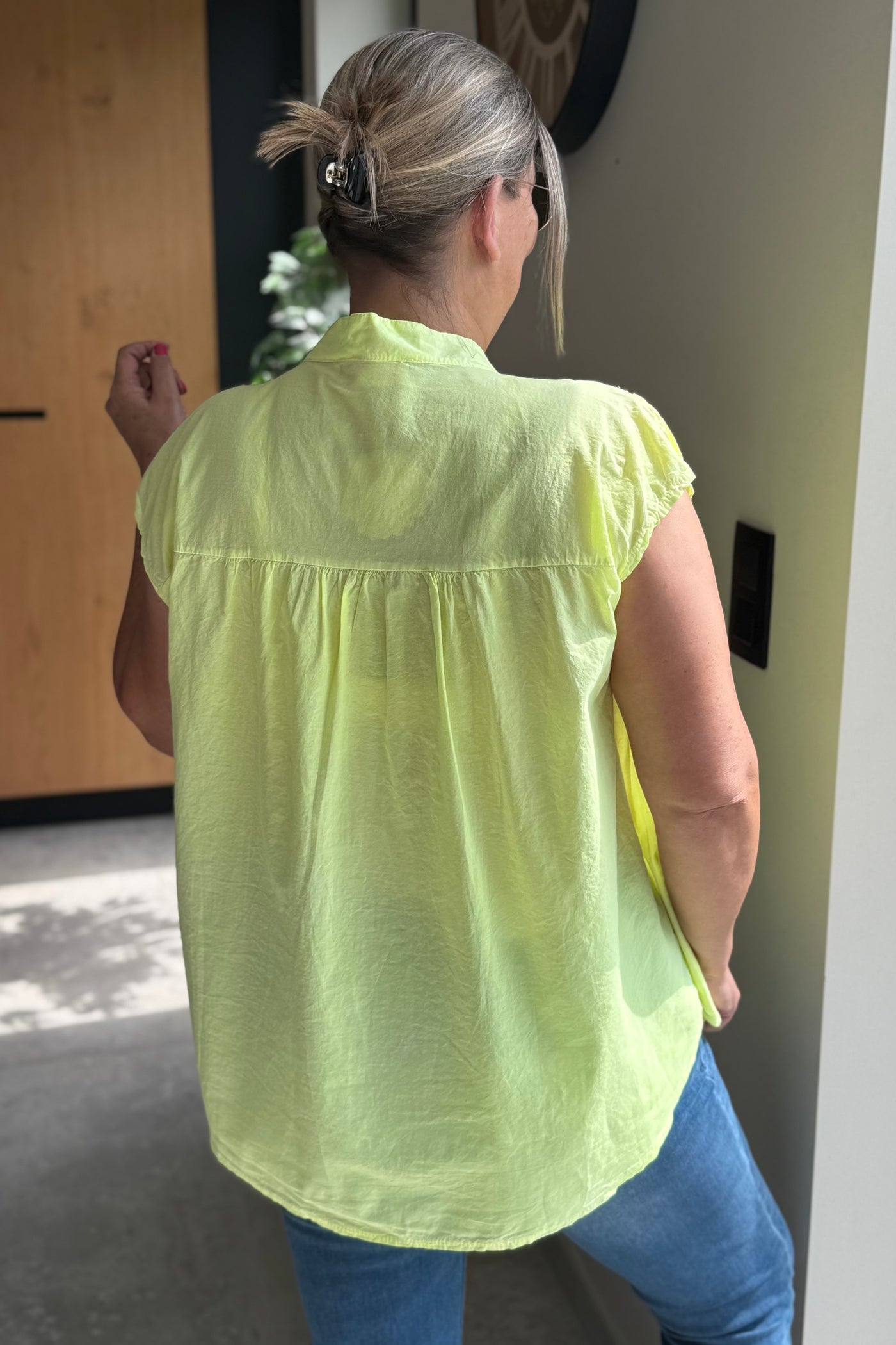 Chemise Pimpa Jaune Fluo (15157140390213)