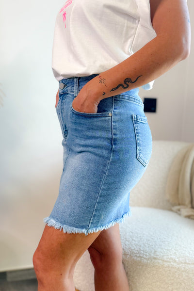 Jupe en Jeans Zena Bleu (15016974188869)