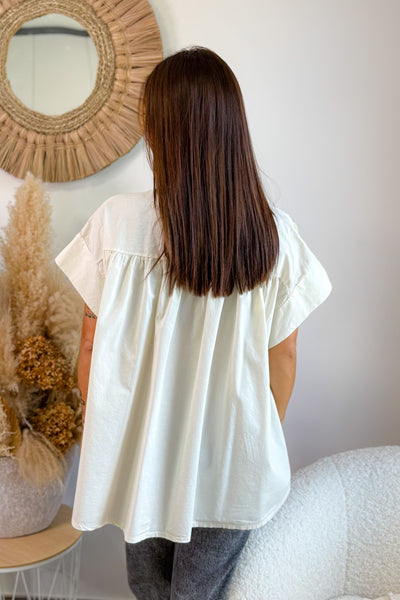 Chemise Roxanne Ecru (15297756627269)
