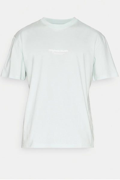 T-Shirt JORVESTERBRO TEE SS CREW NECK Bleu Clair (8766385979717)