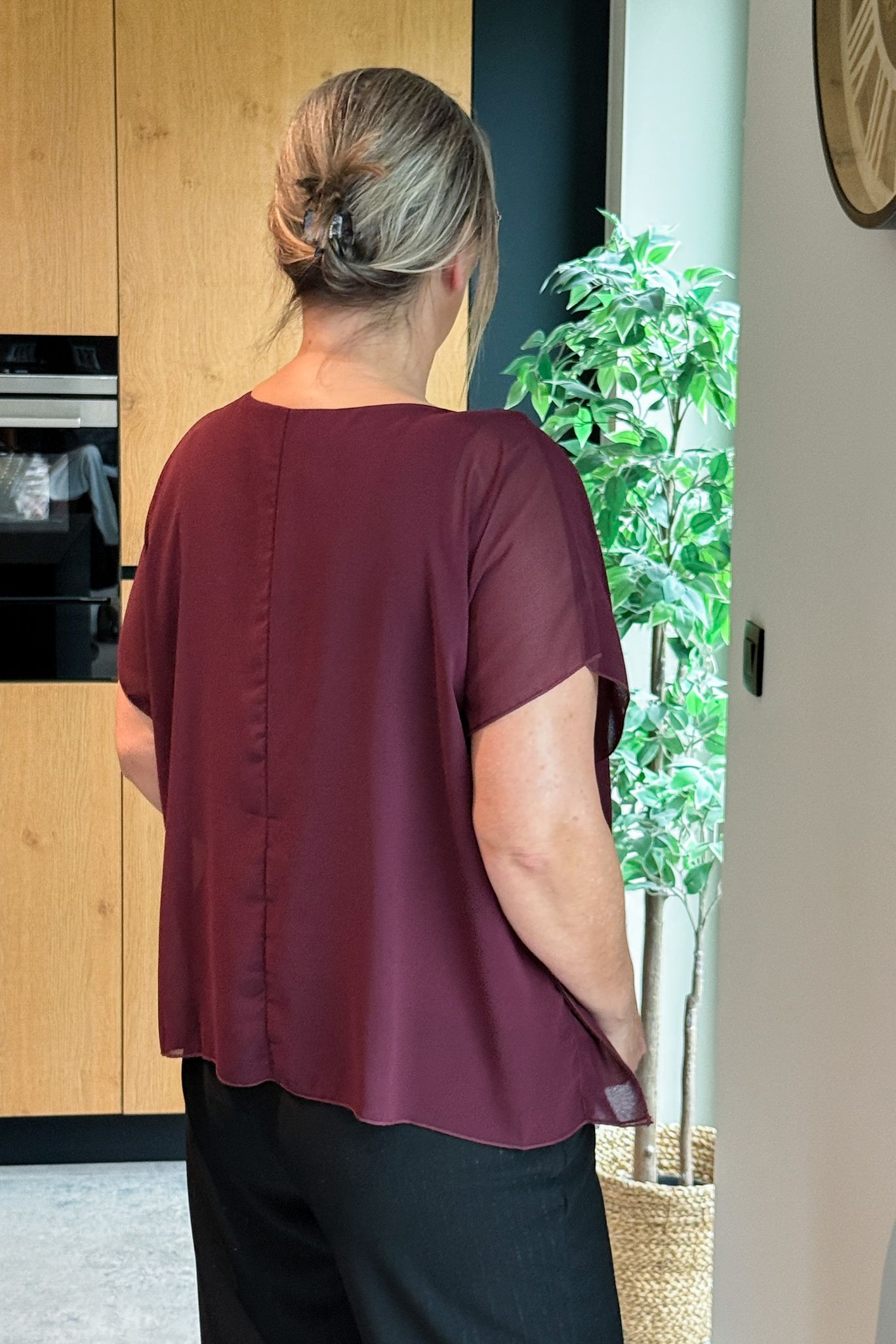 Blouse CarCoko Bordeaux Carmakoma