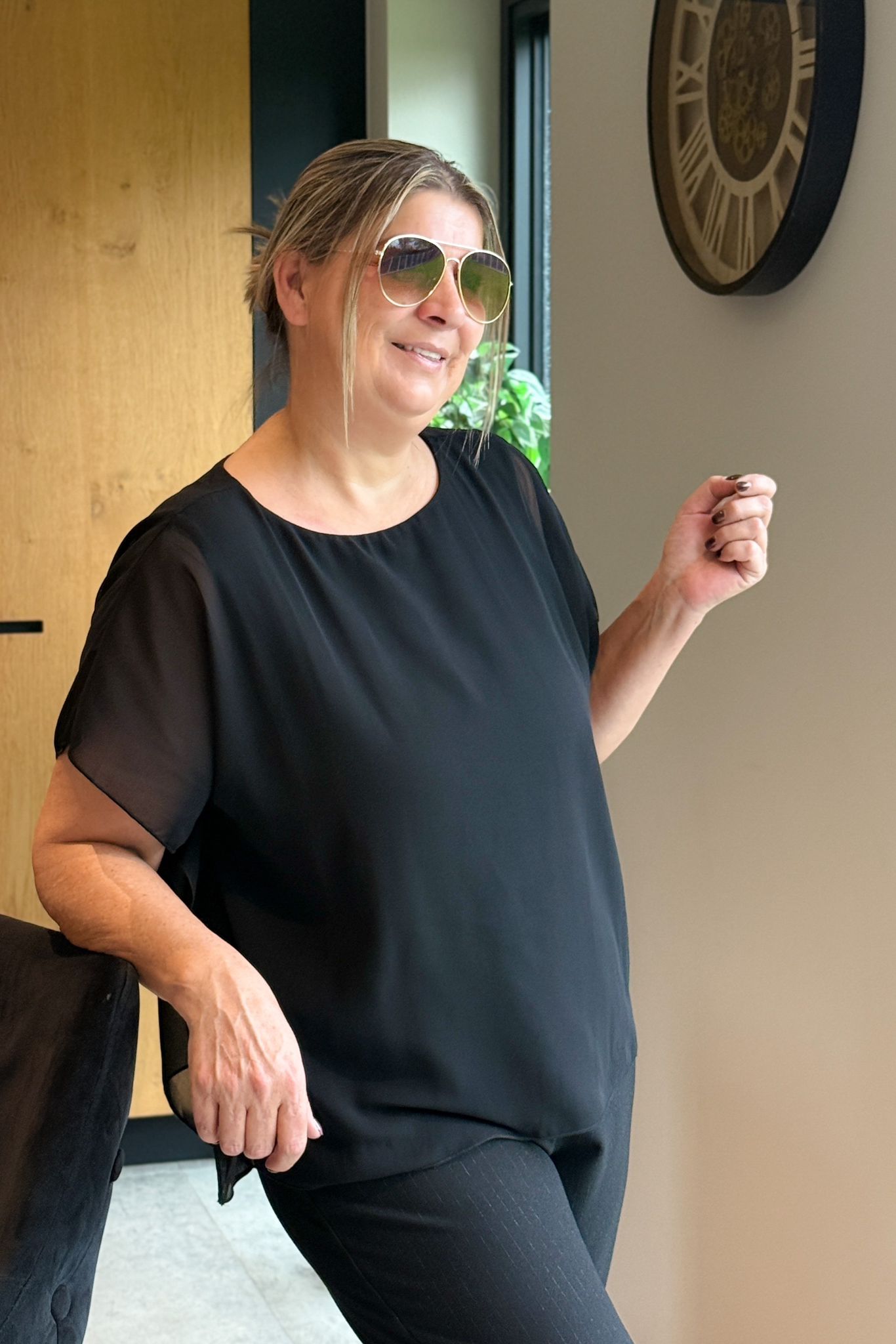 Blouse CarCoko Noir Carmakoma