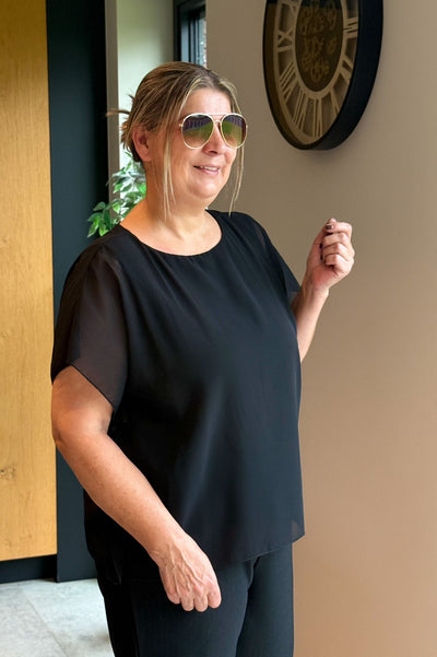 Blouse CarCoko Noir Carmakoma