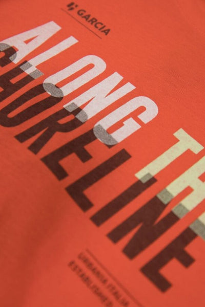 T-shirt Alban Orange (8567322771781)