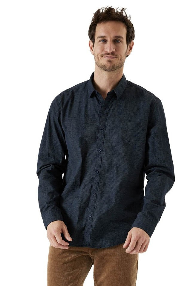 Chemise Manolo Bleu Marine (8689485709637)