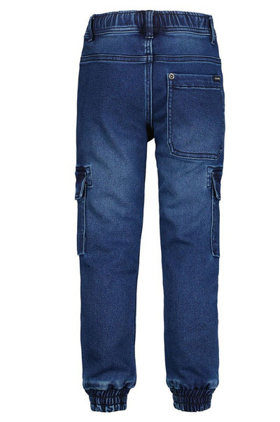 Pantalon Cargo Filou en Jeans (8689421648197)