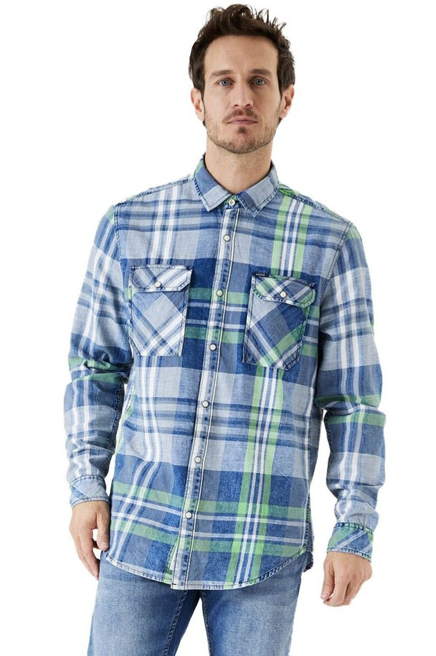 Chemise Grégoire Bleue (8721078878533)