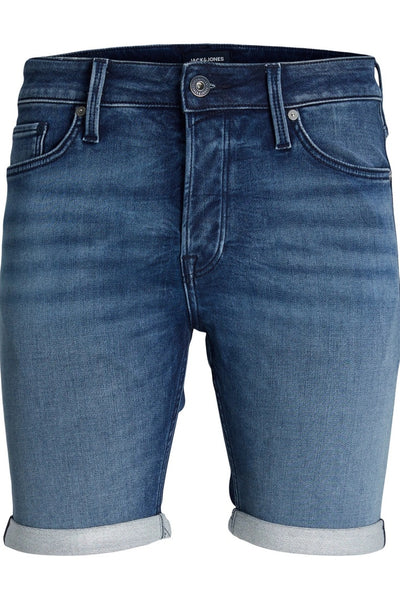 Short JJIRICK JJicon en jeans Bleu Moyen (9149049340229)