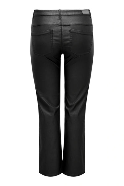 Pantalon CARAUGUSTA STRAIGHT Huilé Noir longueur (8667603009861)