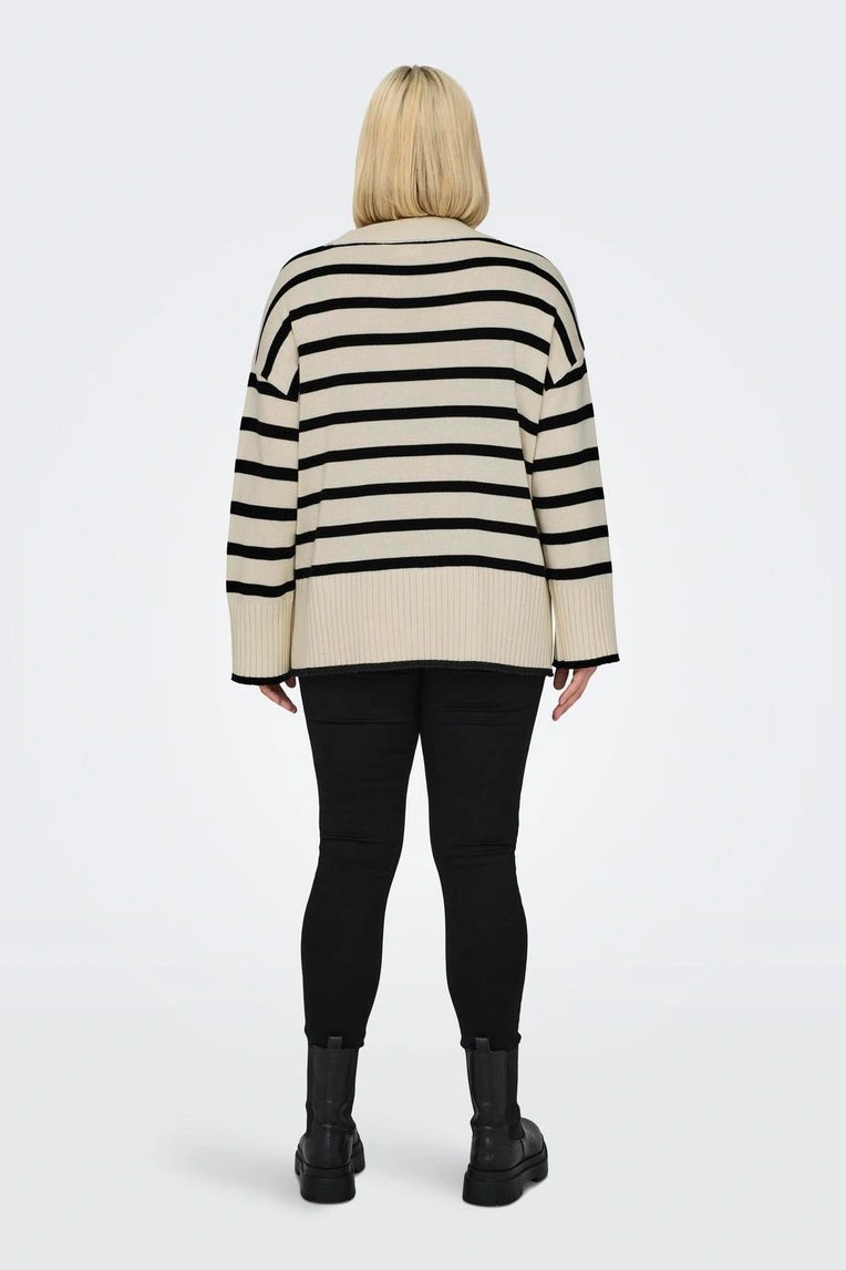 Pull CARHELLA Marinier Noir Beige (8766502863173)