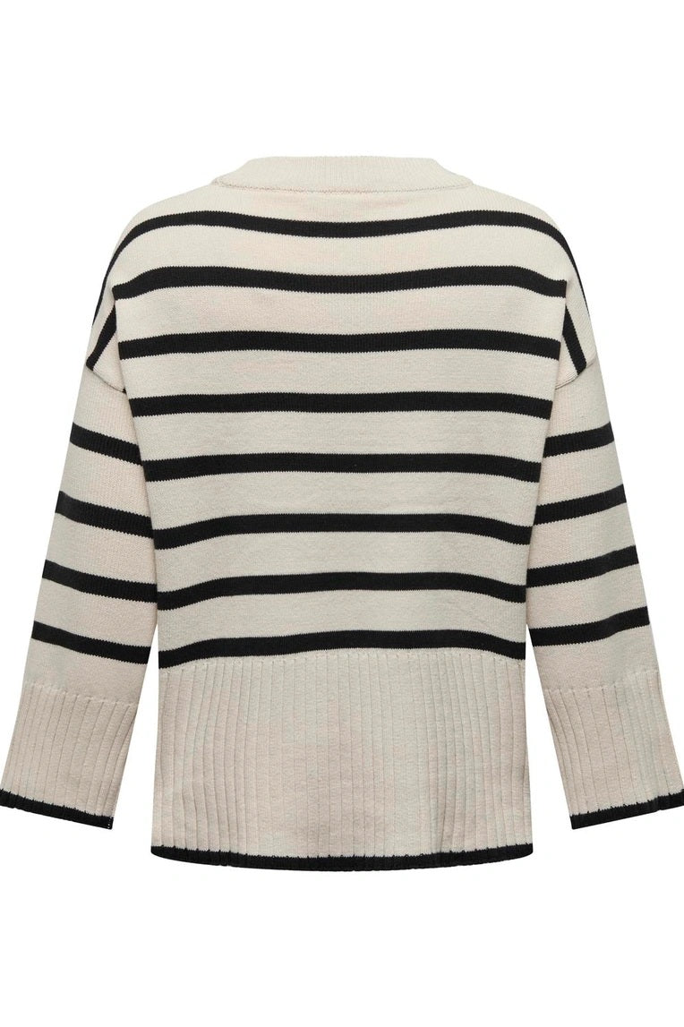 Pull CARHELLA Marinier Noir Beige (8766502863173)