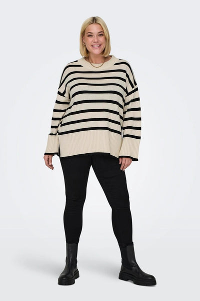 Pull CARHELLA Marinier Noir Beige (8766502863173)