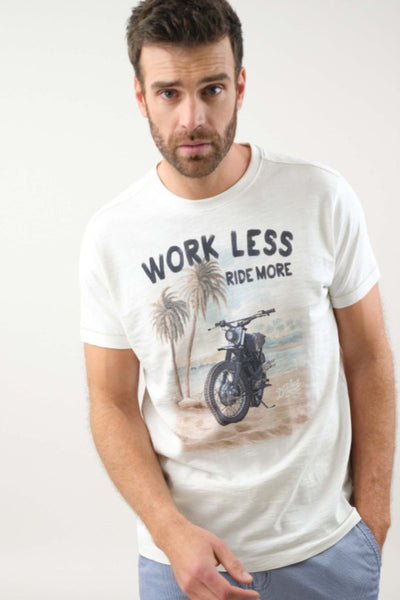 T-Shirt Workless Blanc (9221143658821)