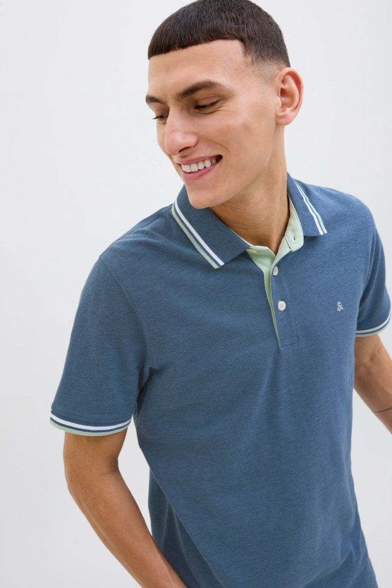 Polo JjePaulos Bleu (15022635647301)