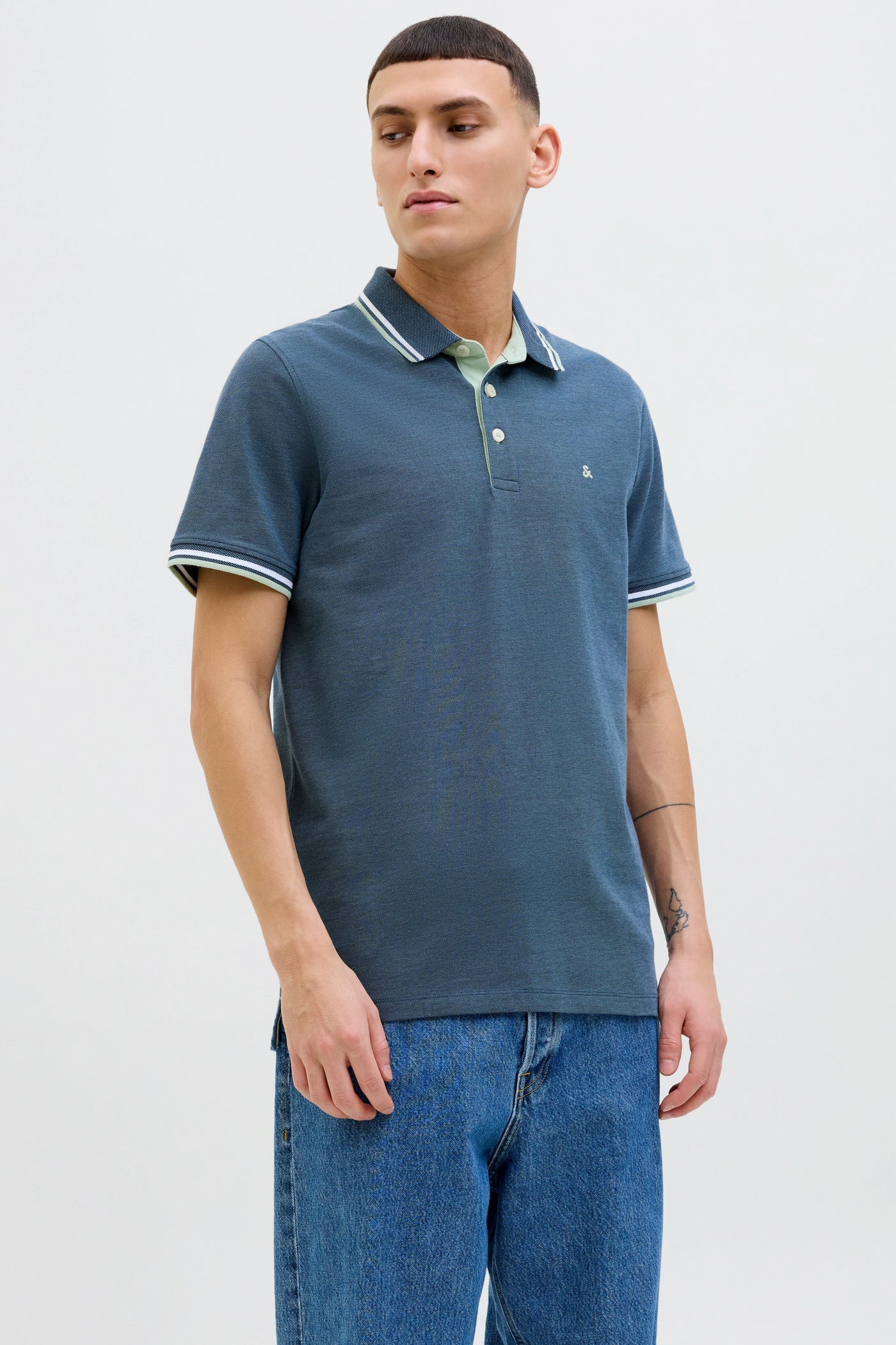 Polo JjePaulos Bleu (15022635647301)