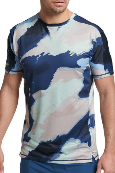 T-Shirt Roy Camo Bleu/Gris (8643029434693)