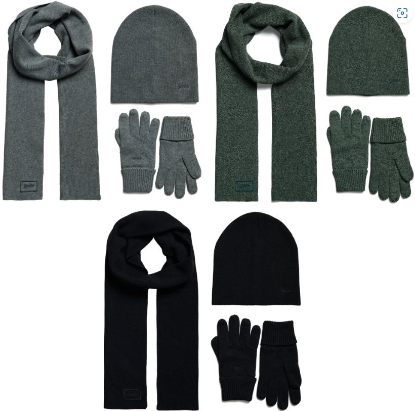 Ensemble écharpe + bonnet + gants (7277519208627)