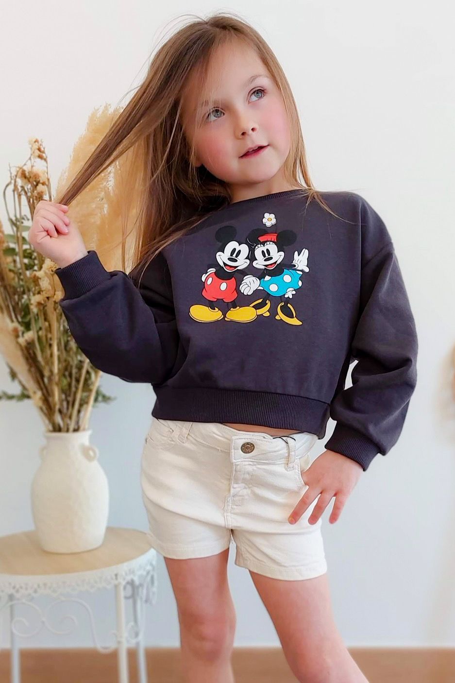 Sweat ONLY KIDS Mickey et Minnie (7101349855411)