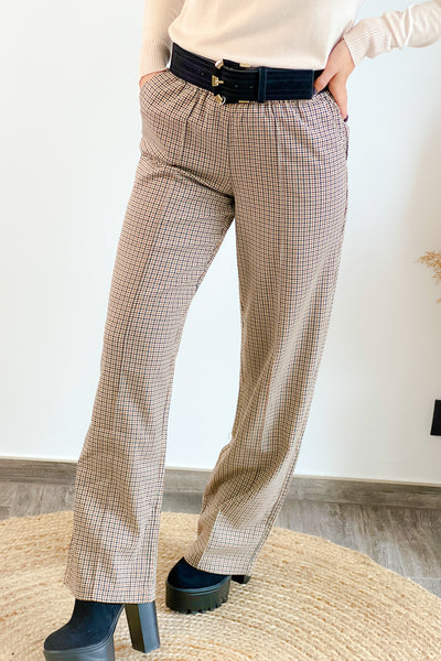 Pantalon ample suki Tabacco (7053276709043)