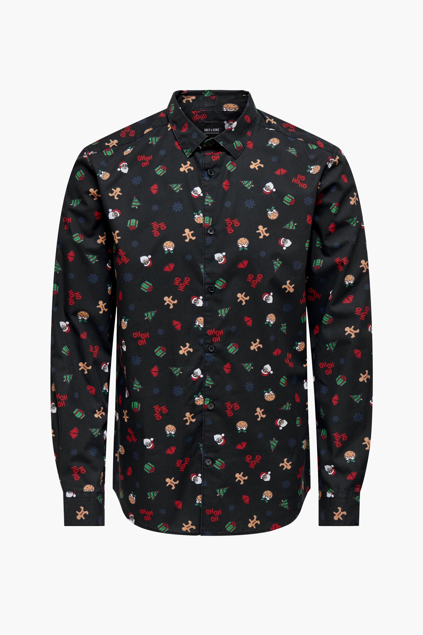 Chemise Xmas Noire (7308410585267)