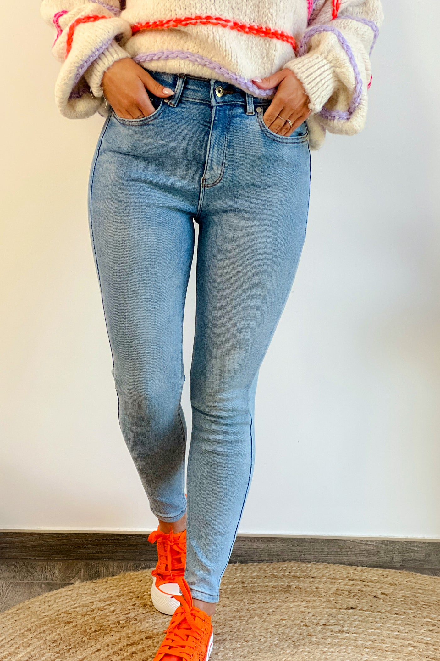 Jeans Mila Taille Haute Skinny BJ13502-1 (7372046270643)